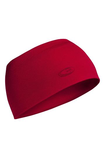 Cherry Men's Icebreaker Unisex Merino Chase Headband | USA 1077TCEV